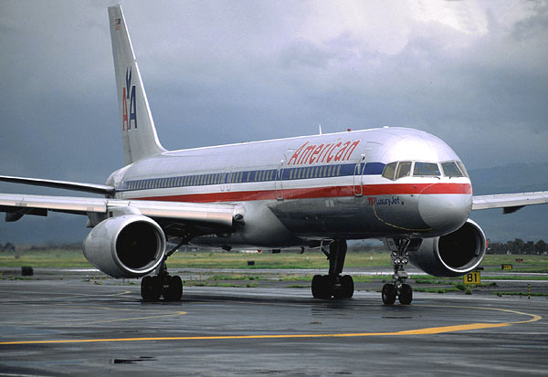 Los aviones Boeing 757 de American Airlines llevados a revisión.